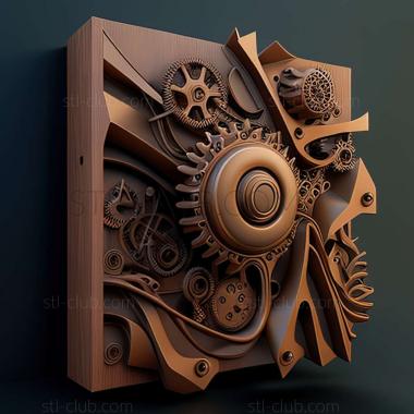 3D model mechanical (STL)